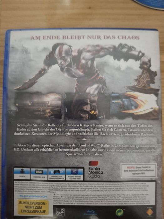 Good Of War 3 Remastered