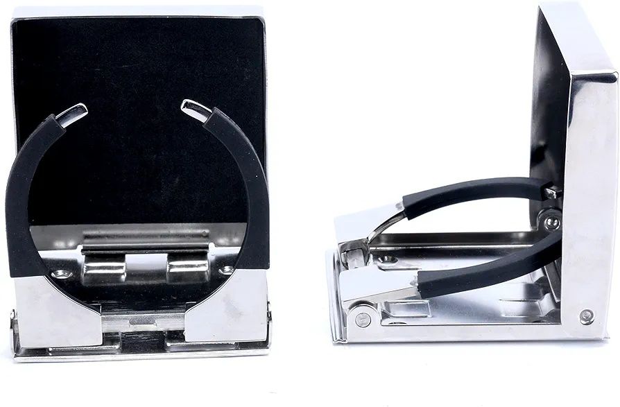 Регулируема сгъваема стойка за чаши BOOMSTART, неръждаема стомана, 2бр