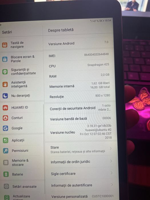 Tableta Huawei  mediapad T3