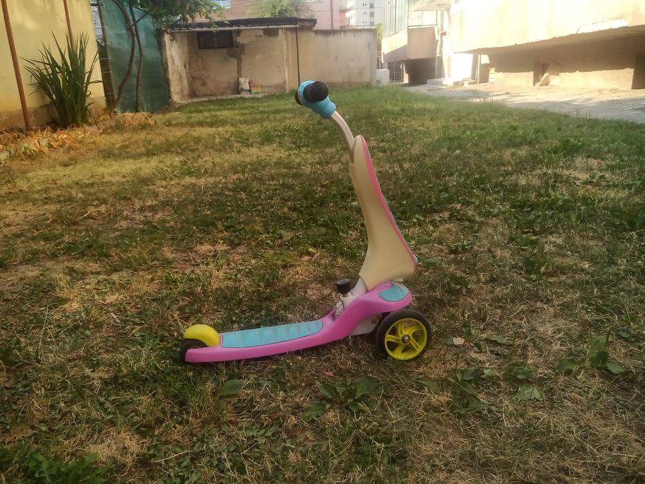 Byox Тротинетка Elfin розова 2 в 1