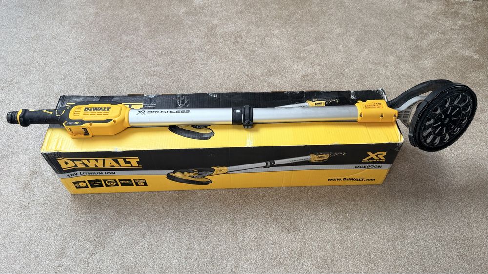 DeWalt DCE800N-XJ slefuitor pereti girafa cu acumulator 18 V