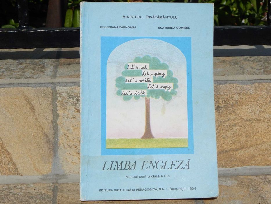Manual limba engleza cls II Editura Didactica si Pedagogica 1994
