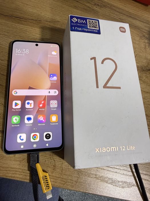 Xiaomi 12 LITE 6+6/128GB ideal sotiladi