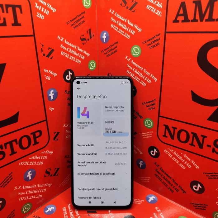 Xiaomi 11 Lite 5G Ne Amanet SZ Non Stop