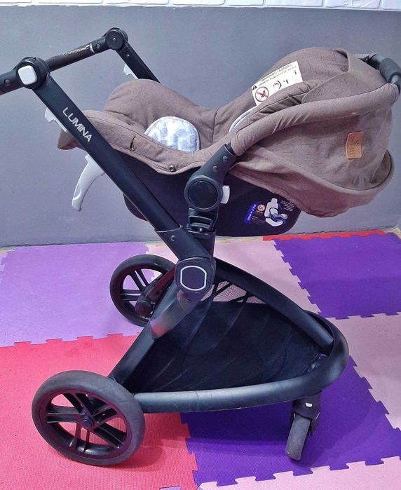 Детска количка Lorelli Lumina/Beige 3в1