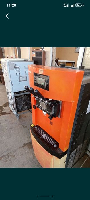 Muzqaymoq aparati frezer 220lik