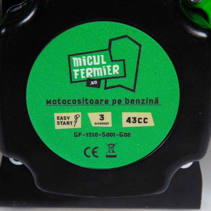 Motocositoare pe benzina 3.4 CP cu 3 accesorii si pornire rapida.