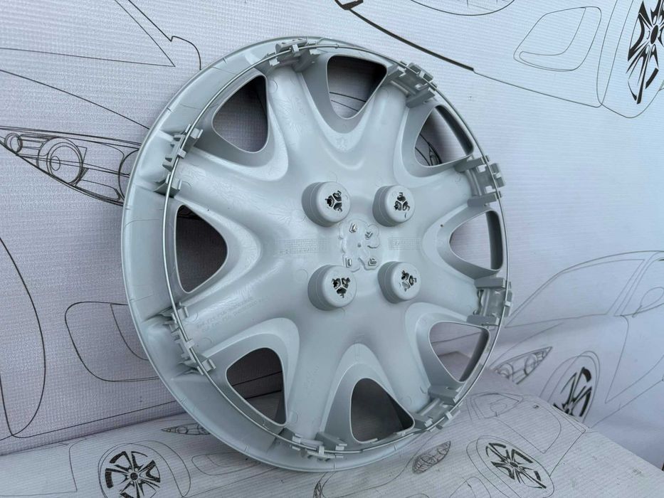 Capac Roată Gri Argintiu Peugeot 207 5416 R6 9685633680 2008 / [2006-2013] / (4B2)