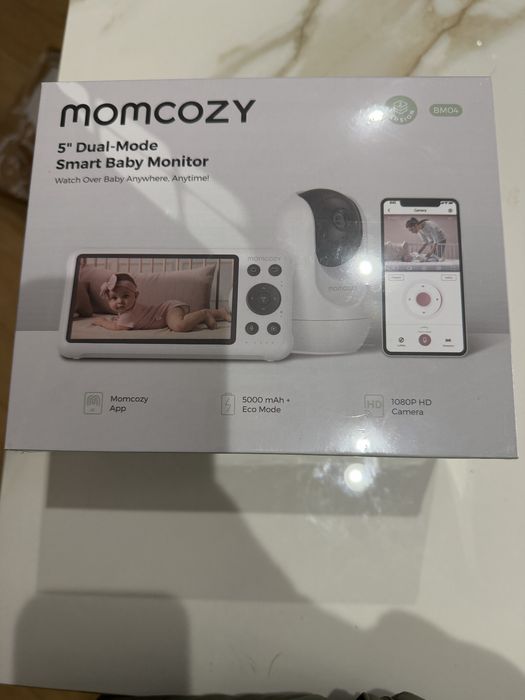 Momcozy -BM04  видео бебефон с две камери, 5 инча