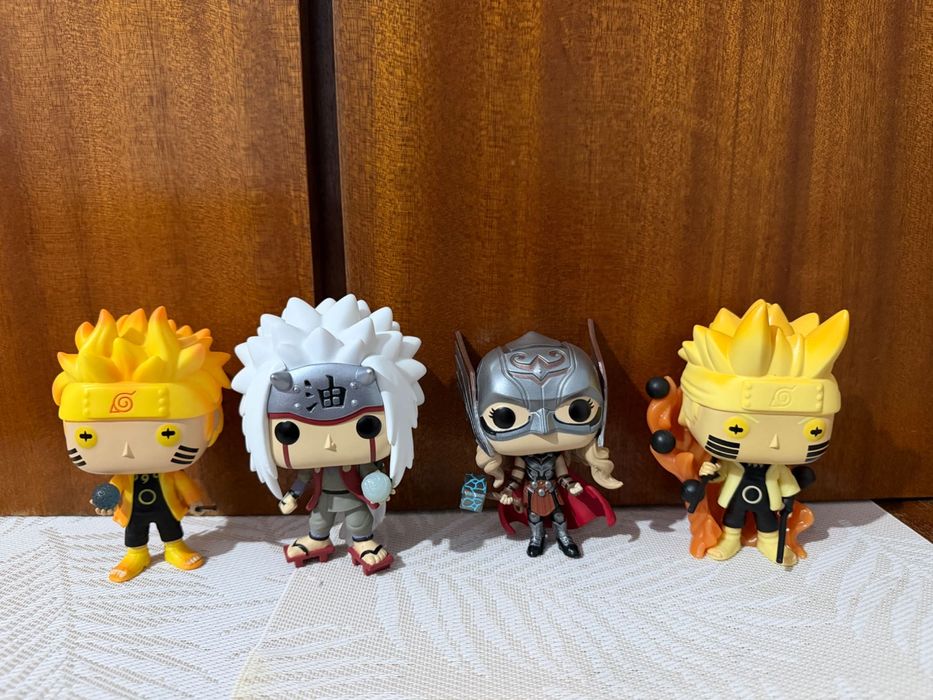 Фигурки Naruto и woman Thor