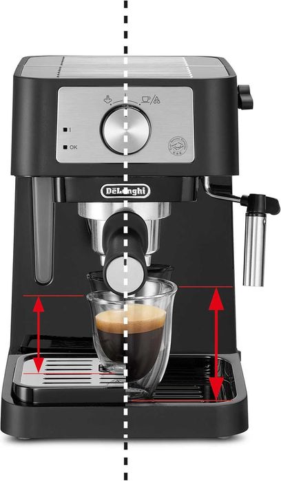 Еспресо машина DeLonghi, Stilosa EC260.BK, 1100 W, 15 Bar
