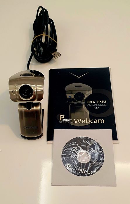 Уебкамера Canyon CN-WCAM33, USB Platinum Series