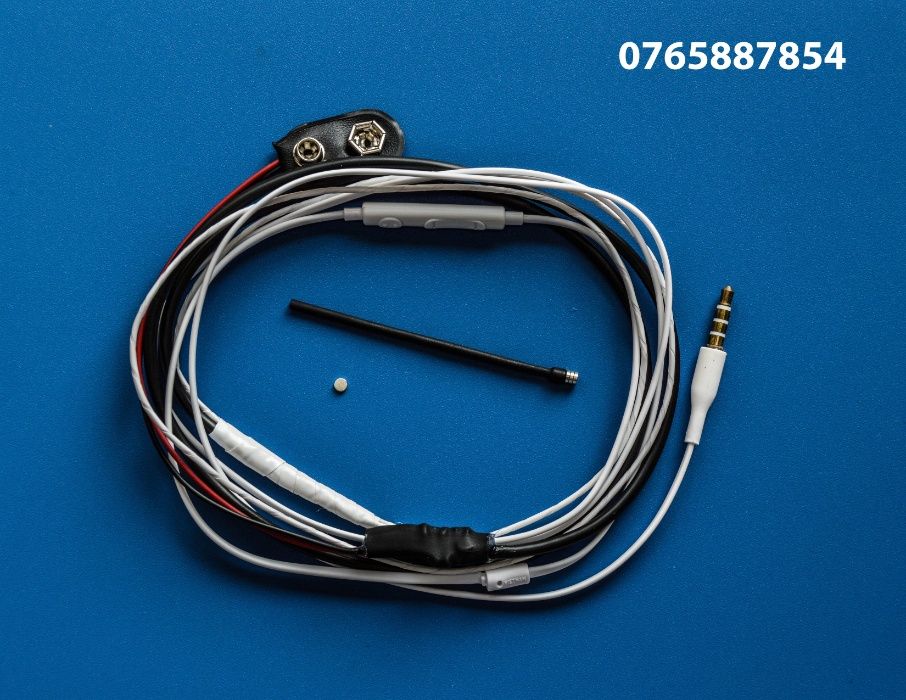 Handsfree pentru copiat cu magnet pe timpan ( microvibratii )