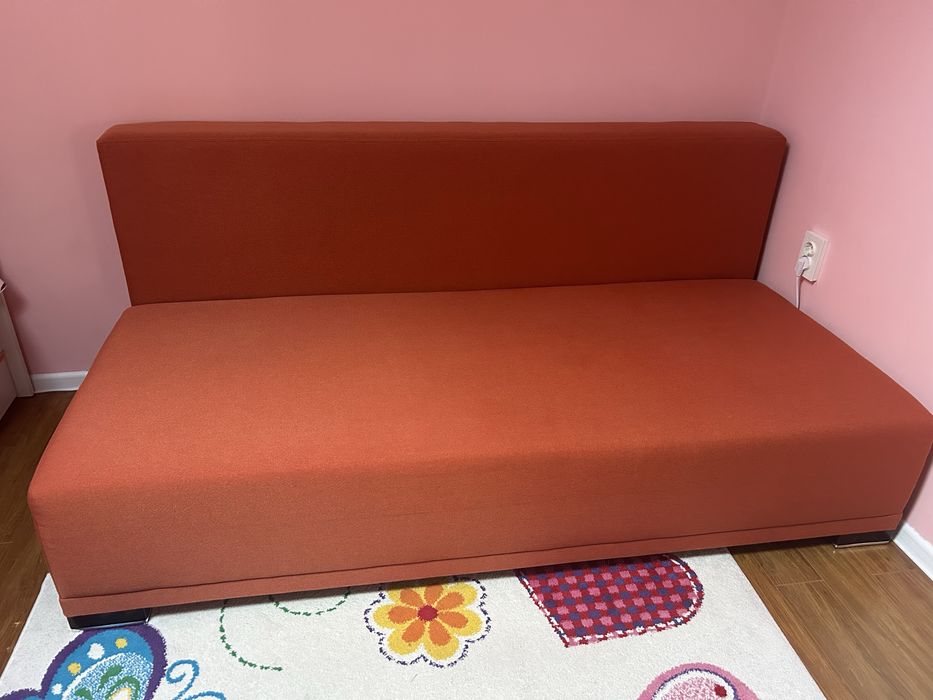 Canapea extensibila 3 locuri cu lada depozitare 160/190 cm