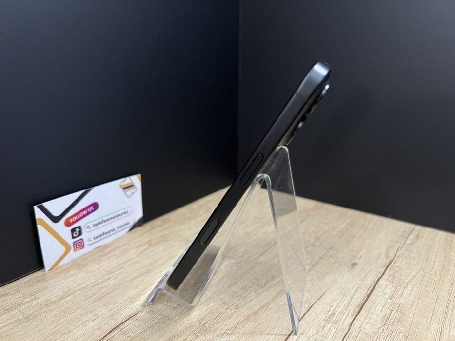 Iphone 16 128Gb Black Second-Hand 3 ani garanție, Telefoane Mures