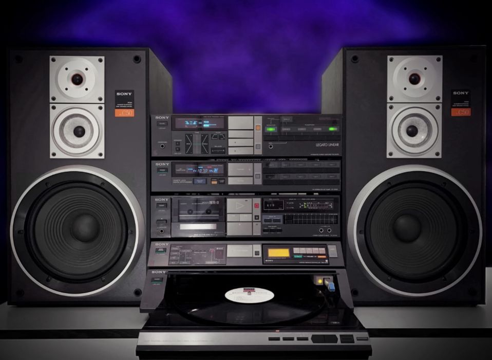 Sistem audio Sony Legato Linear TA AX 410 Rara