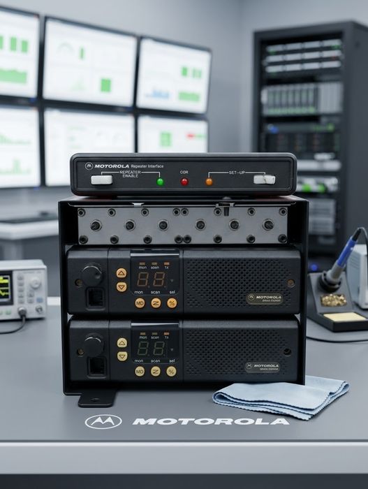 Stație radio Motorola Radius GR500 – sistem repeater / comunicații