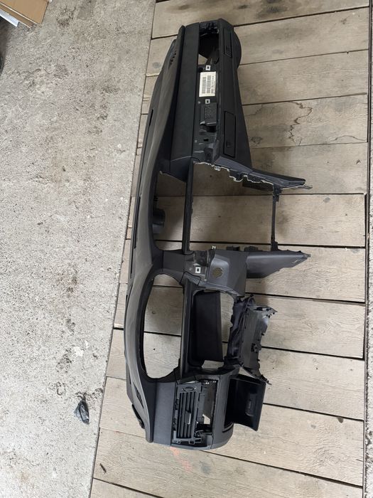 Plansa bord start stop Bmw E60/E61 seria 5 suporti pahare head up