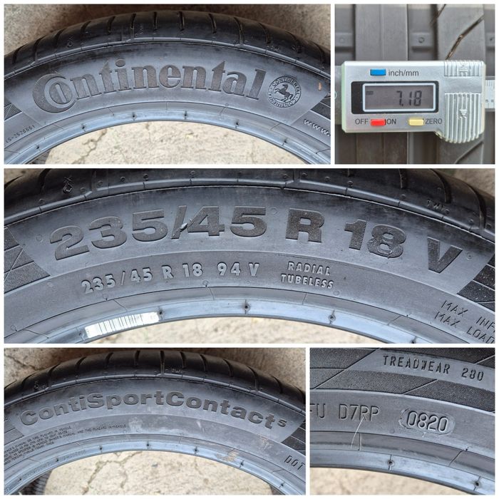 O bucată 235/45 R18 vară - una Pirelli Michelin Continenta