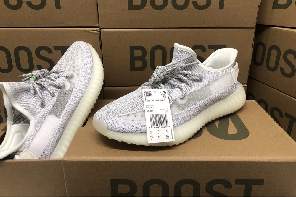 Yeezy 350 V2  Static Reflect - Static White Reflect Yeezy 350