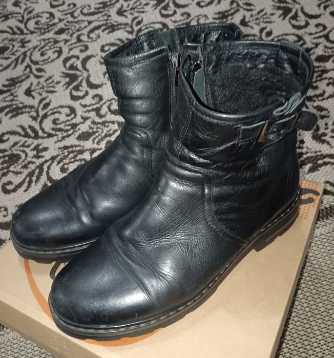 Сапоги зимние натуралка