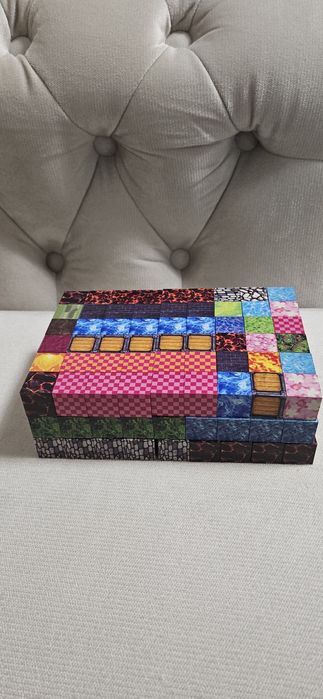 Магнитни кубчета Minecraft 162 бр