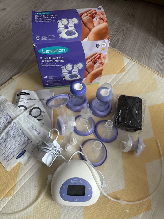 Pompa de san electrica 2 in 1, Lansinoh