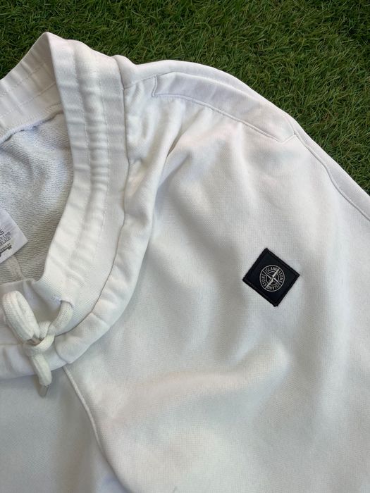Мъжки къси панталонки : STONE ISLAND White Pant XXL