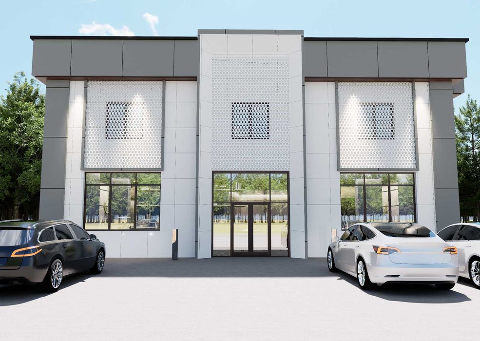 3Д визуализация Экстерьер дизайн