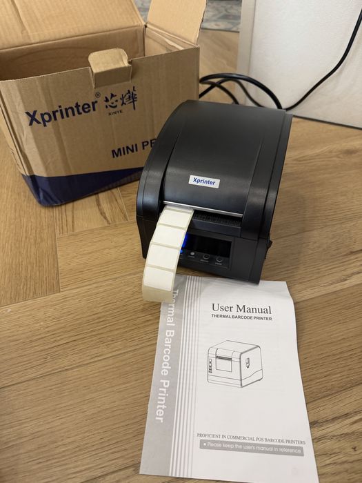 Термопринтер Xprinter для этикеток, штрихкодов и чеков