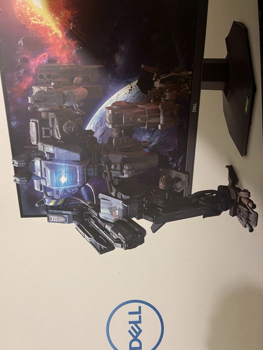 Геймърски монитор Dell 27" Fast IPS - 240Hz / 280Hz OC - 0.5ms (Dell G2723H) - Пълен комплект