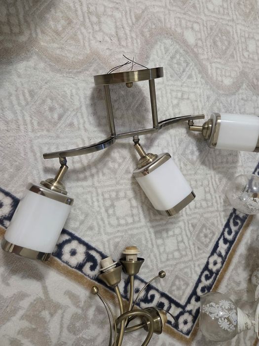 Люстры по 1000 тенге