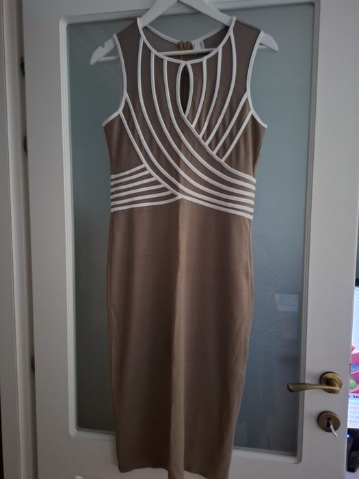 Rochie din jerse vascoza Made in Poland