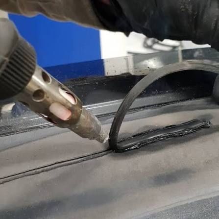 Ремонт пластика. Бампера, крепления от фар