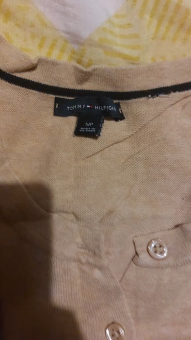 Pulover cu nasturi dama masura S Tommy Hilfiger