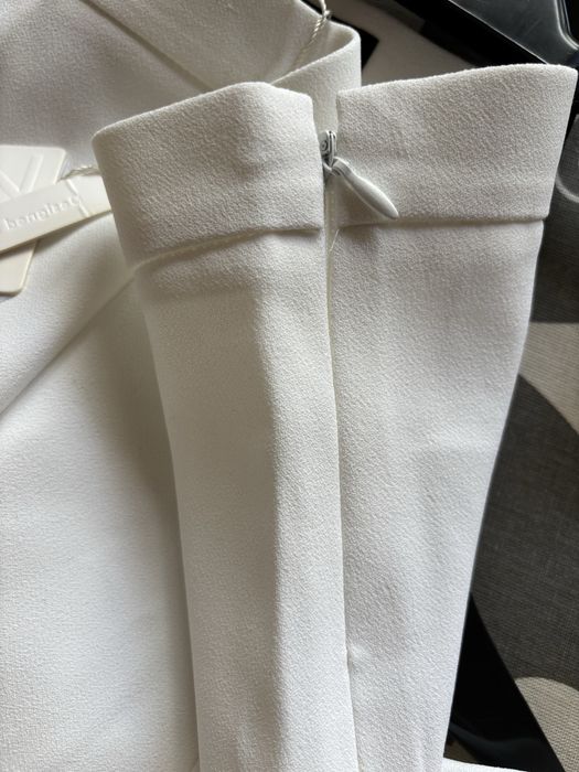 Pantaloni Nissa albi eleganți, noi cu etichetă, mărimea 36