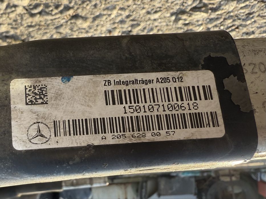 W205 Преден мост Мерцедес C класа 2015г.