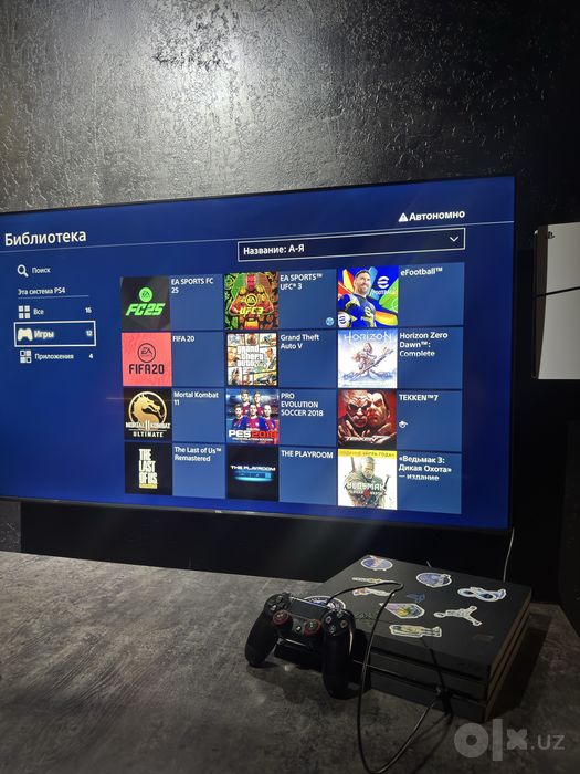 PlayStation 4pro с топовыми играми!