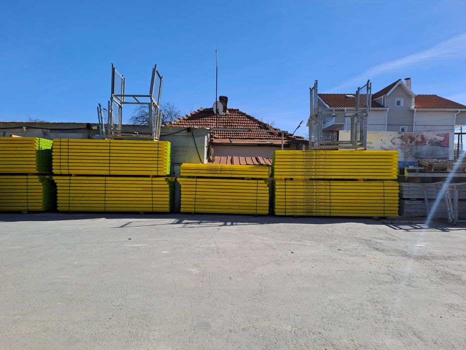 Нови кофражни трегери и трислойни платна