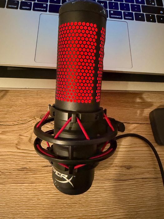 Microfon Gaming HyperX QuadCast S, RGB USB