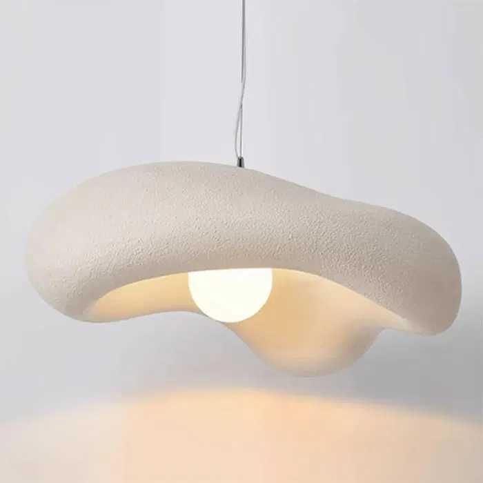 Висяща лампа полилей стил облак wabi sabi 60*50 см Е27