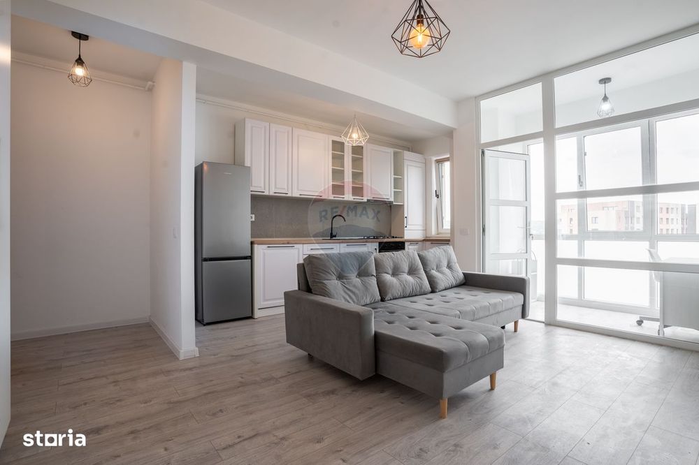 Apartament cu 2 camere 43 mp - Visoianu -Lunca Cetatuii