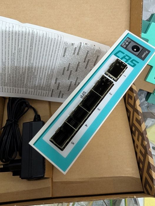 Коммутатор Mikrotik CRS106-1C-5S