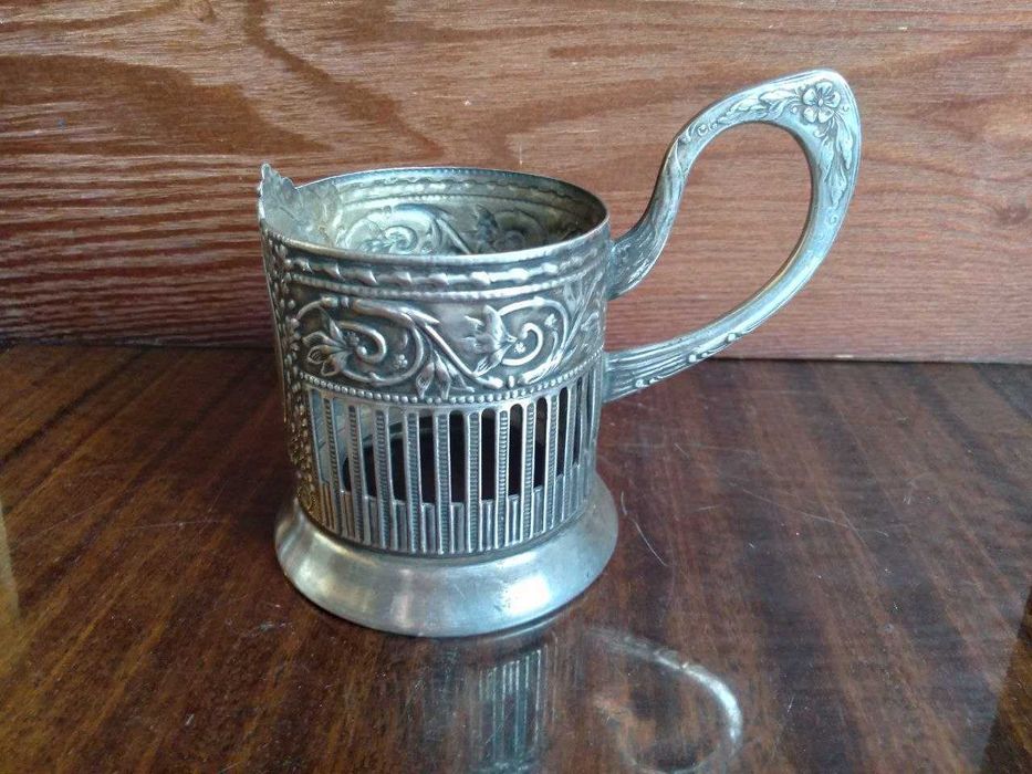 Старинный подстаканник МГУ