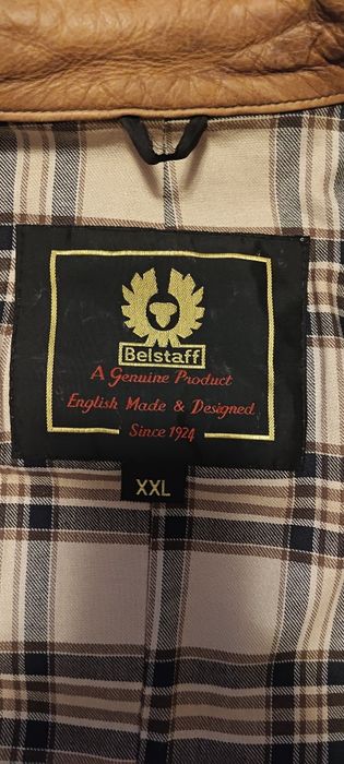 Belstaff leather jacket ( geacă piele motor )