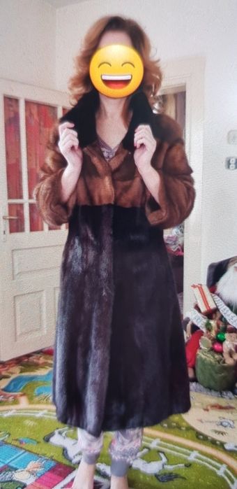 Haina din blana de vizon