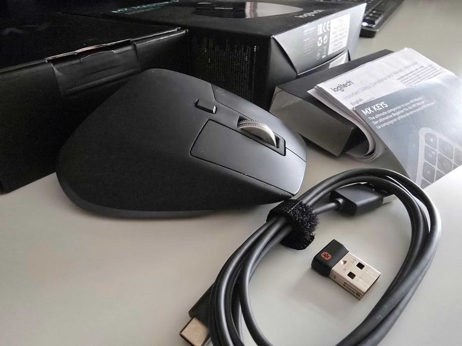 Mouse Logitech MX Master 3, Wireless/Bluetooth, Graphite