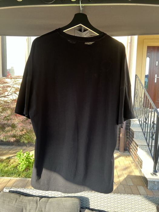 Tricou barbati Emporio Armani negru cu holo marime L