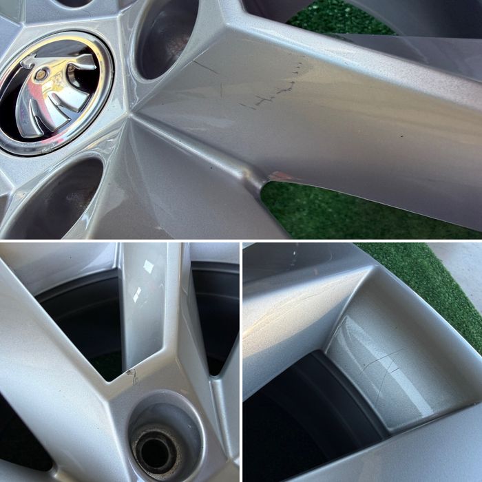 4бр. ОТЛИЧНИ 17” ОРИГИНАЛНИ Джанти 5х112 *STRATOS* за -SKODA Superb/AUDI/SEAT/VW/Vag- 7.0Jx17H2, ET40
