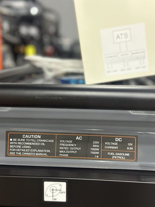 Generator gidrox 7kw +avr